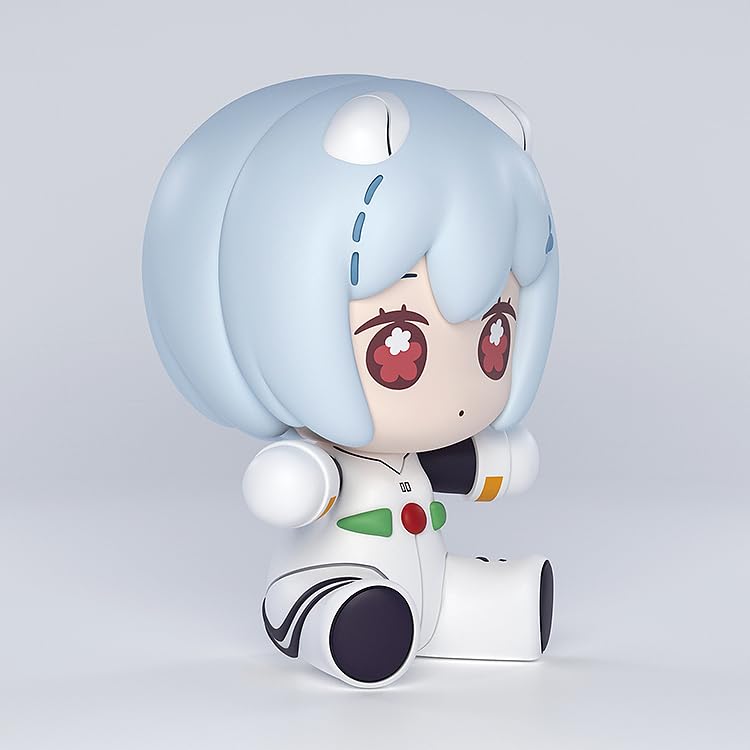 Huggy Good Smile Rebuild of Evangelion Rei Ayanami Plug Suit Plastic Painted Figure Ver.