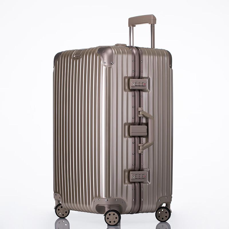 OEING Aluminum Frame Hardshell Luggage 26 inch