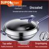Supor Third-Gen Titanium Non-stick Stainless Steel Frying Pan
