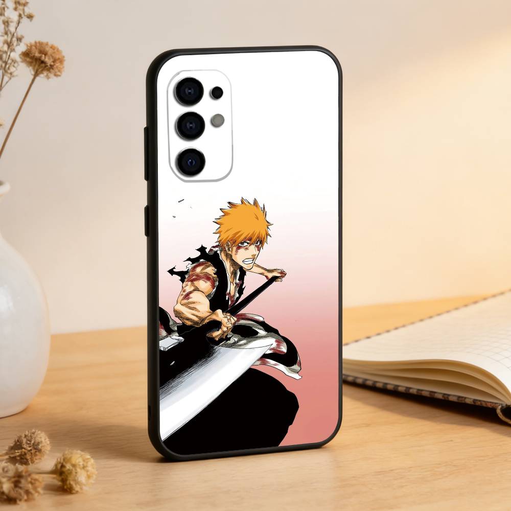 

BLEACH Ichigo Kurosaki Phone Case For Samsung S25,S24,S21,S22,S23,S30,Ultra,S20,Plus,Fe,Lite,Note,10,Black Cover Samsung S20lite5G