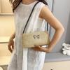 New Fashionable and Beautiful Single Shoulder Armpit Bag Women's Bow Niche Summer Popular Handbag