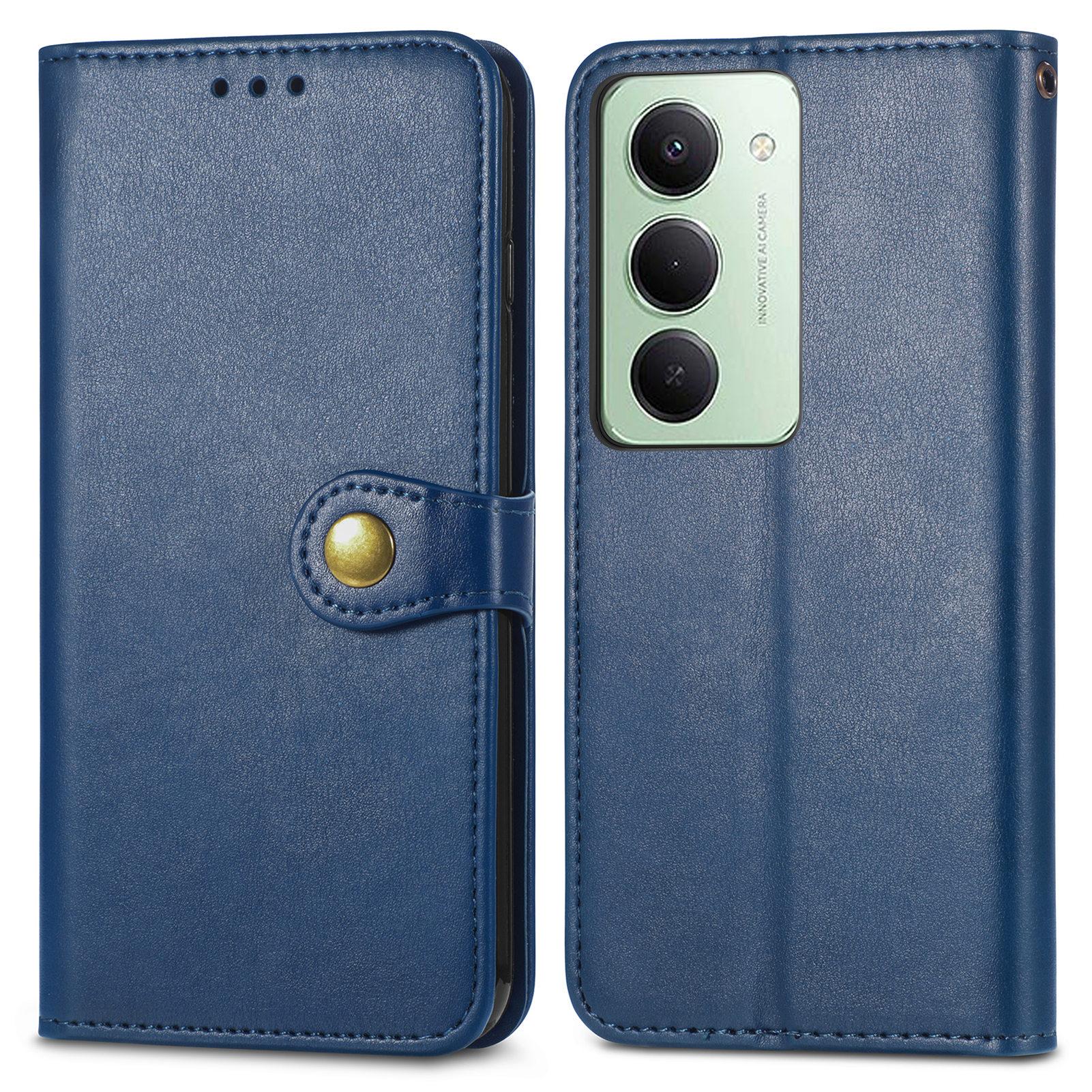 

For Xiaomi Redmi 15 5G (Global) (169mm) Case Wallet Stand Leather Phone Cover with Wrist Strap