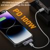2 in 1 USB Type C Adapter OTG Fast Charging Converter PD 100W Type C To Fast Charging Data Adapter USB3.2 10Gbps Data Transfer