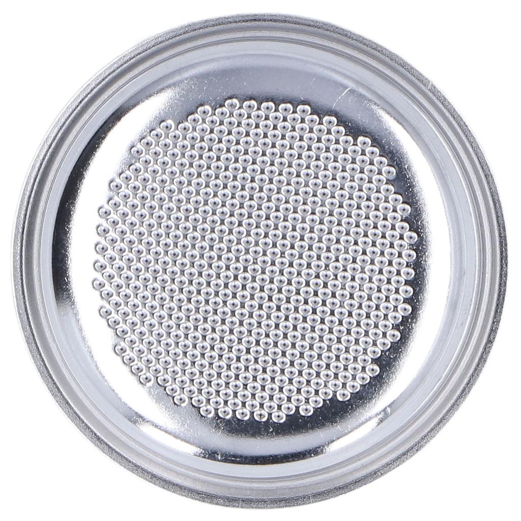 51mm Poröser Kaffeefilterkorb Edelstahl Einlagiger Kaffeefilterbecher für Kaffeezubehör