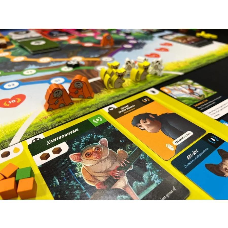 

Primates: an Evolutionary Board Game Deluxe Immersive Strategy Gameplay for Science Enthusiasts and Family Nights Featuring Det United States