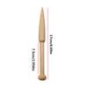 1PC Weaving Tool DIY Sweaters Scarves Tapestries Knitting Shuttle Rods Single Ended Solid Beech Wool Thread Hook Tools