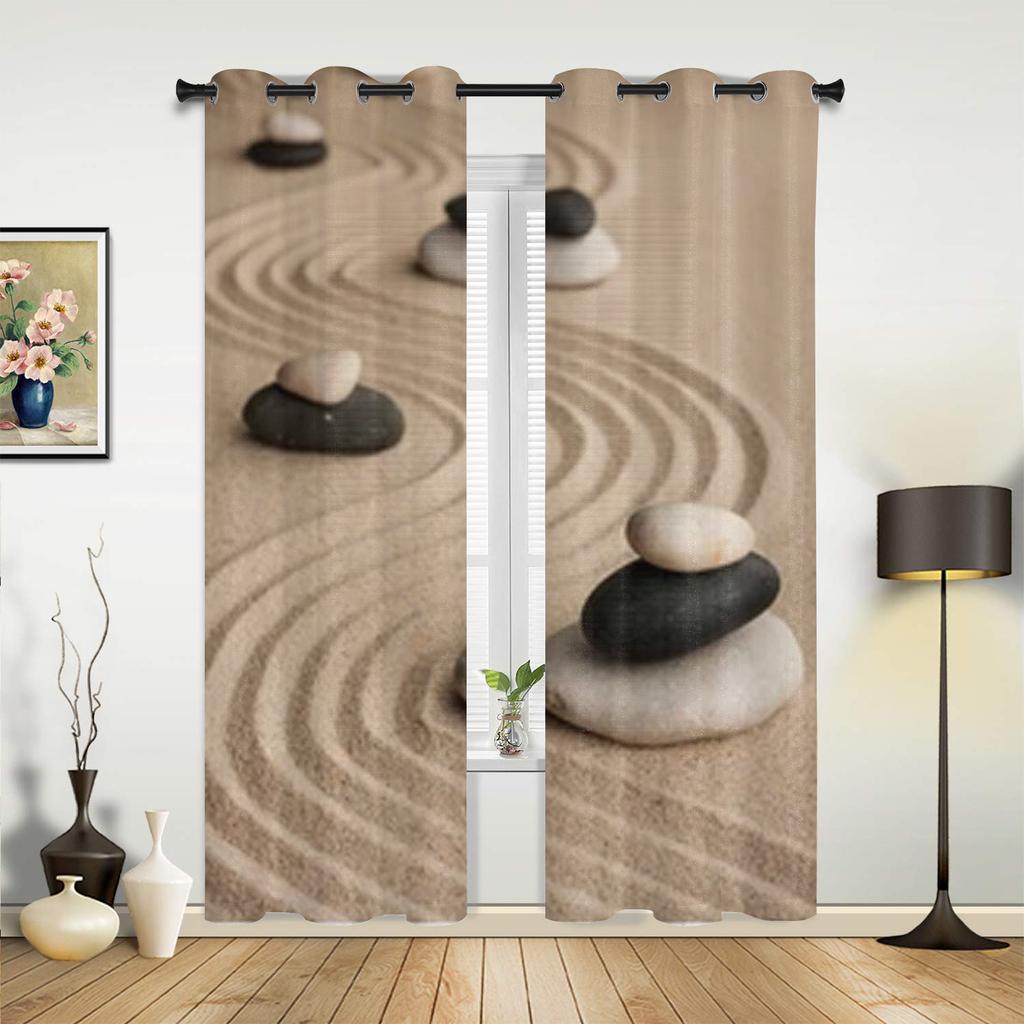 Pietre Stau Pe Nisip Perdele de Fereastră Pentru Living Dormitor Lux Moderne Perdele de Bucătărie Draperii din Material