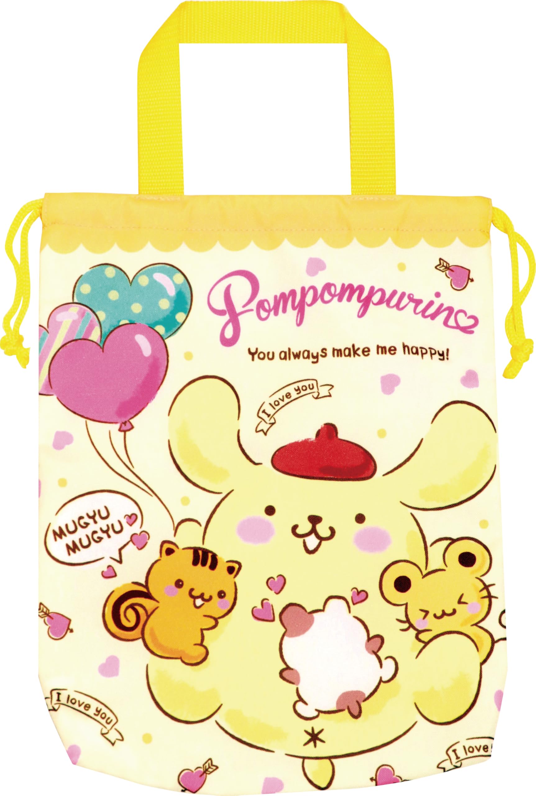 Сумка-мешок для обуви с помпоном и рисунком Pompompurin от J s Planning SBK561