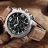 Men'S Watch Three-Eye Luminous Men'S Watch Waterproof Sports Watch Watch 3010G