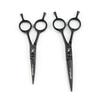 5-5.5 Inch Black A-line Barber Shears Hairdressing Scissors