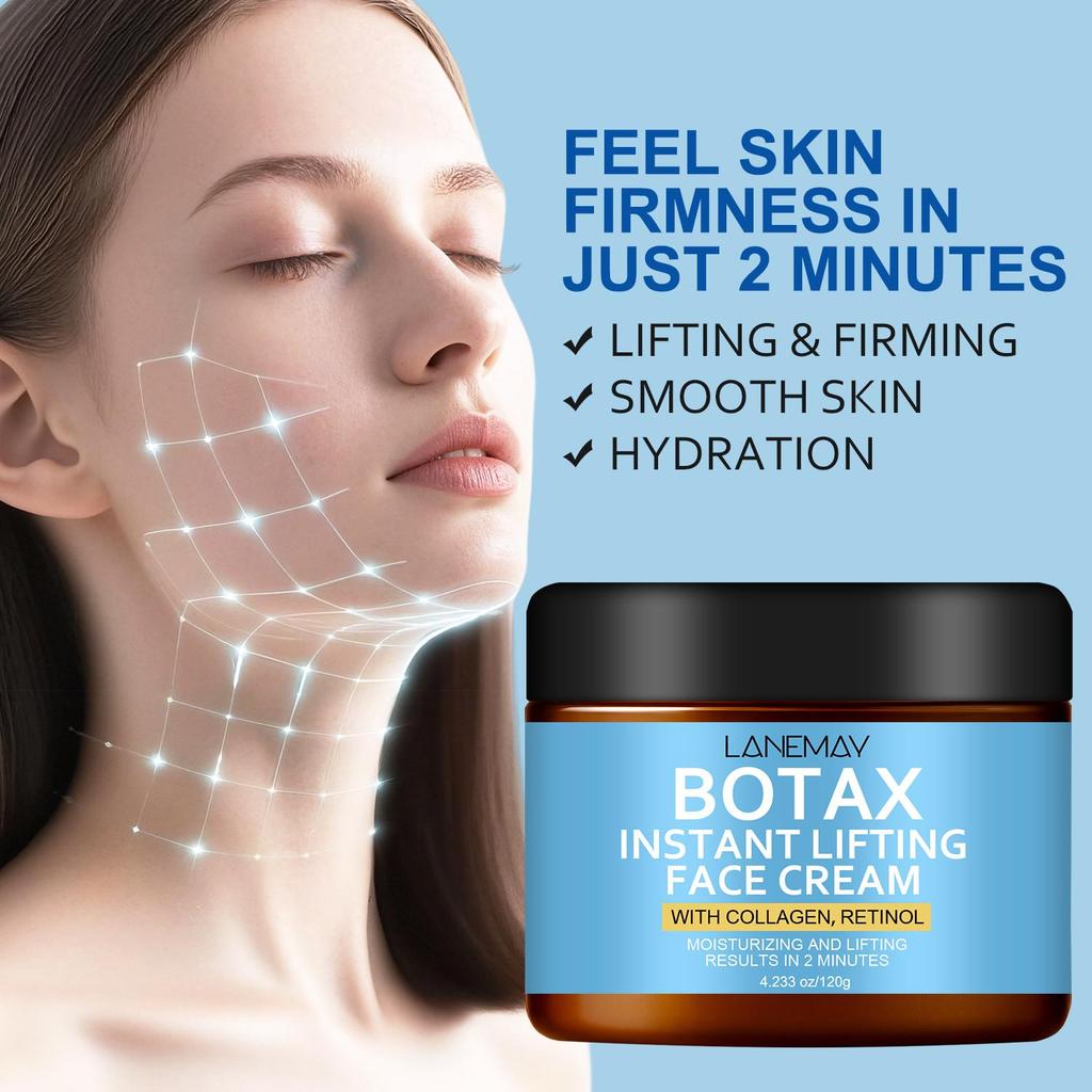 Instant Lifting Face Cream-Moisturizing And Lifting The Facial Skin In 2 Minutes-Suitable For All Skin Types, 120g