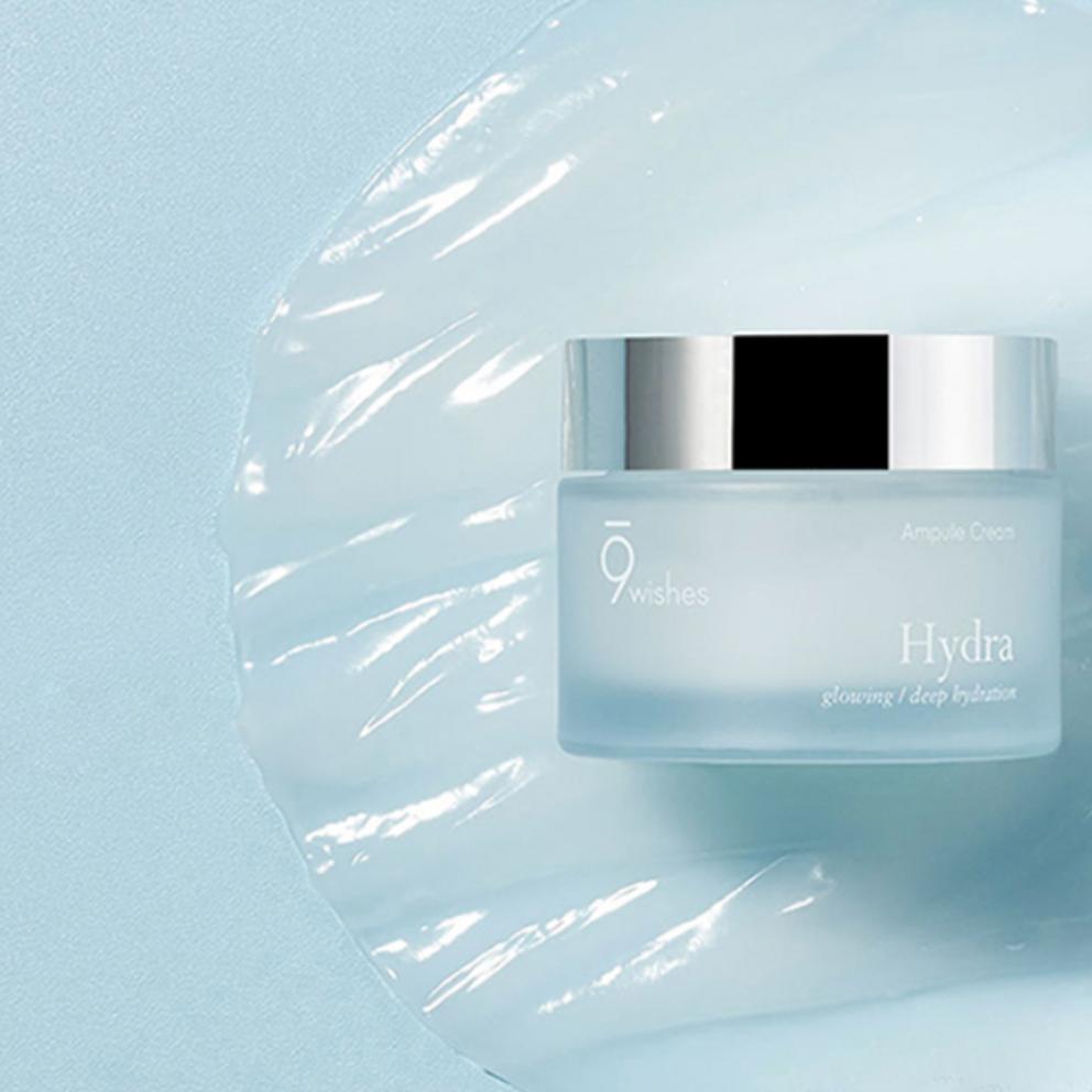 9wishes Hydra Ampule Cream, 50ml, 2pcs