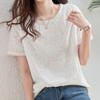 Navava Unisex VinTage Embroidery PoinT Round Neck T shirT nT2532