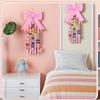 Hair Clip Organizer Bow Shape Wall Hairpin Rack Hair Accessories Organizer for Women Girls Barrette Closet Wall Dressing Room