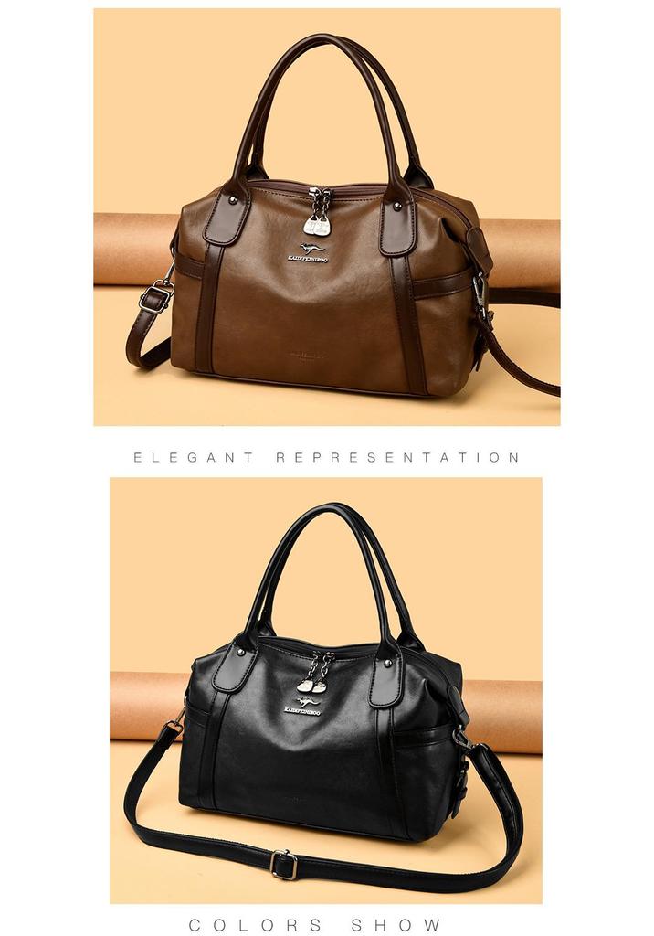 Women's Large Capacity College Business Trip Crossbody Bag - High-Quality Texture, Single Shoulder & Handheld Travel Bag