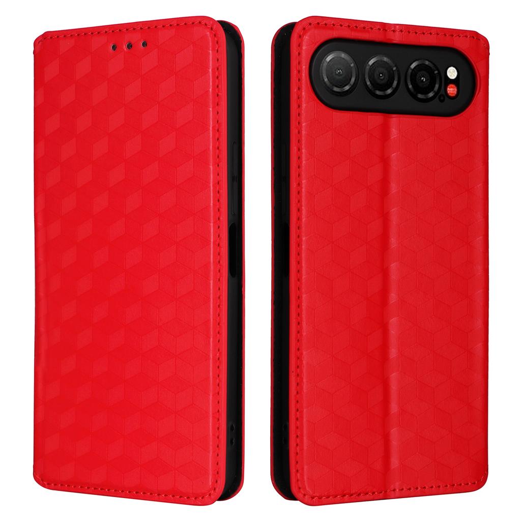 For ZTE nubia Air Case Wallet Rhombus Imprinted Leather Phone Cover