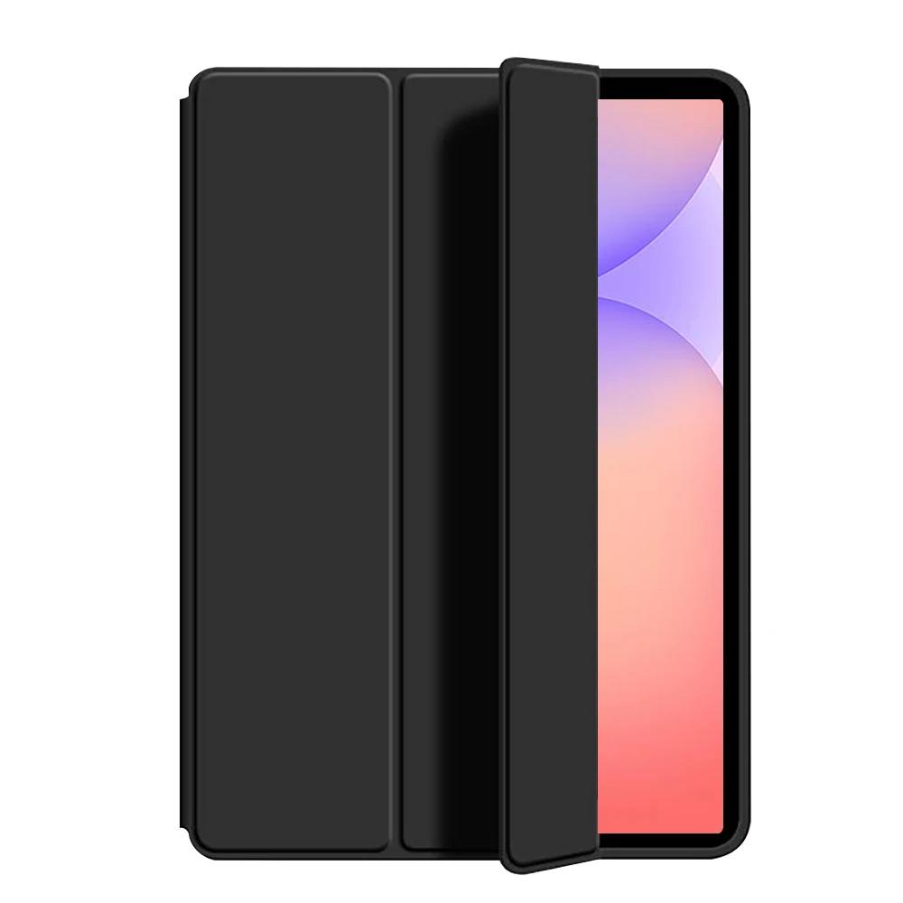 Voor Samsung Tab S11 Hoes 11 inch Magnetische Drievoudige Lederen TPU Slimme Tablethoes Funda Voor Galaxy Tab S11 SM-X730 SM-X736 Tab S11 11inch 2025