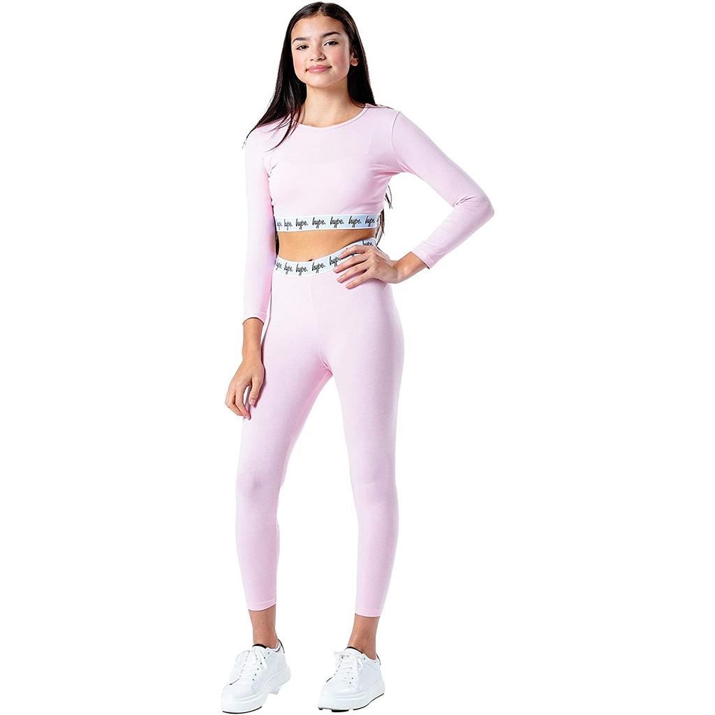Hype Girls Cropped Long-Sleeved T-shirt 