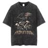 System of A Down Toxicity Album Graphic Washed T-shirts Men Women Rock Oversized T Shirt Male Vintage Alternative Metal T-shirts Daily Wear Cool Top