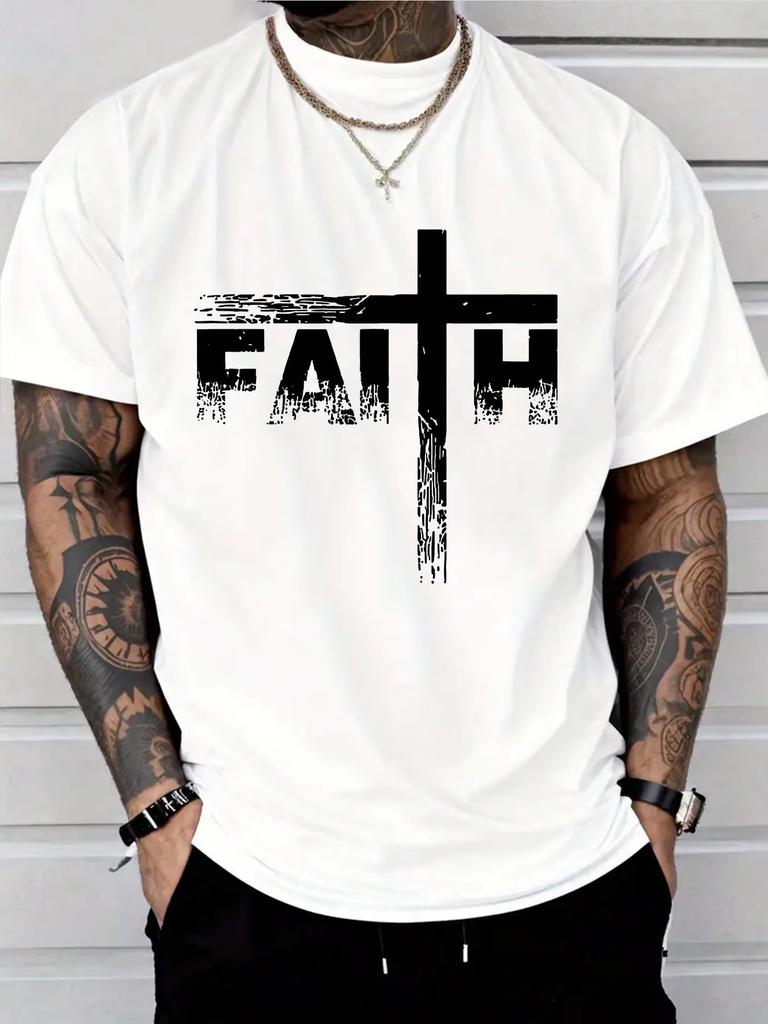 2025 new PAYEAH Christian ShirtsFaith  Cross Christian TShirts Faith TShirt 100 Heavy Cotton T Shirt Highquality comfort
