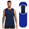 Pánské tílko na běhání do posilovny bez rukávů Joggerová tílka Tréninkový badminton Prodyšné Sportovní rychleschnoucí tričko S M L XL XXL 3XL 4XL
