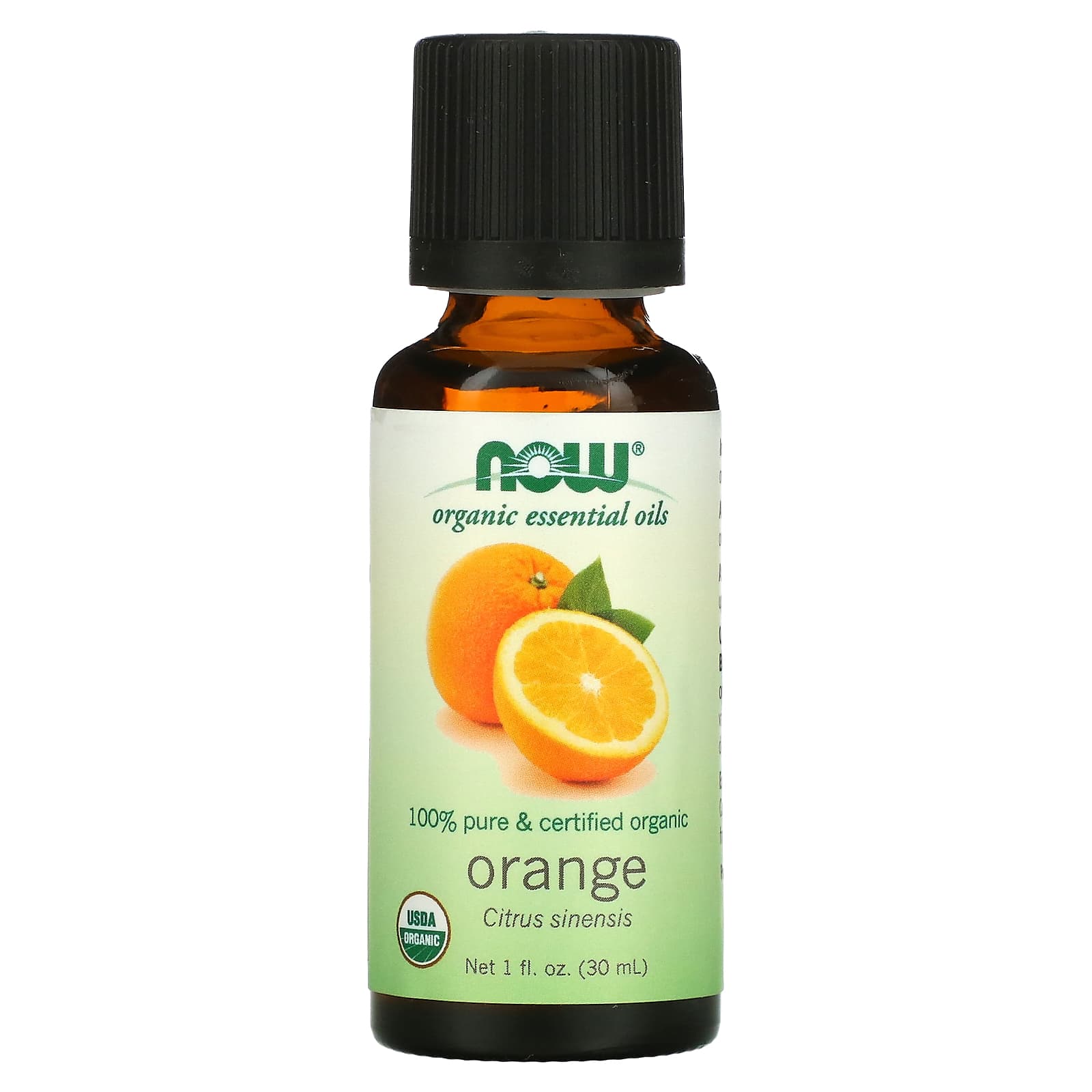 

NOW Foods, Organic Essential Oils, Orange, 1 fl oz (30 ml)