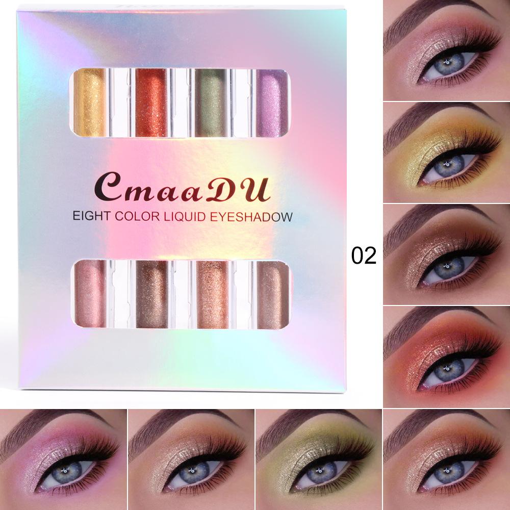 

CmaaDu 8 -color 4 Установленные тени для век Pearl Water 02