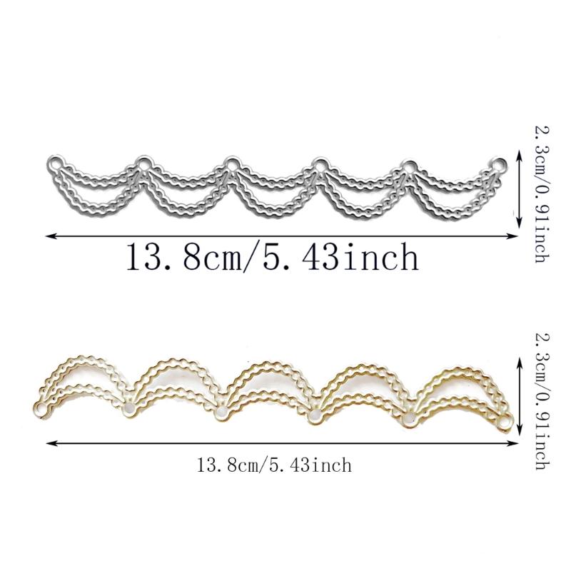 Lacelike Embossing Cutting Dies Lacing Embossing Die Cuts for Card Making DIY Scrapbooking Album Paper Crafts