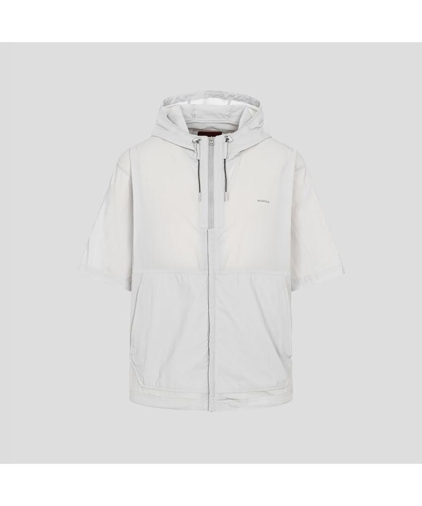 Beanpole Men [Beanpoleknap] Hooded Packable Short Sleeve Jumper Light Gray