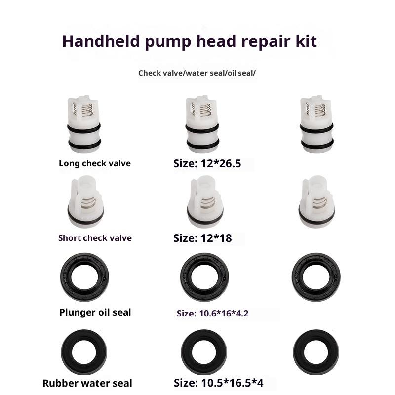 Household High Pressure Pump Washer Head Replacement Repair Kit Seal Oil Check Valves Cleaning Machine Water Pump Accessories