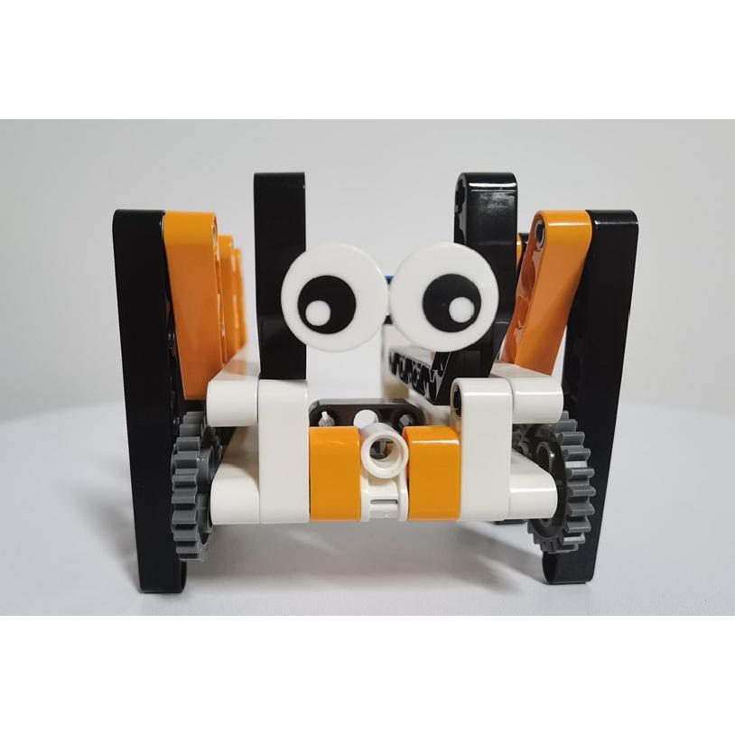 Kawaii Bionic Spider Walking Robot o 6 stopách MOC Stavební blok Power Function Technické DIY cihly Hračky pro děti Chlapec