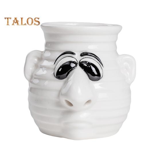 

Разделитель яичного белка, забавный разделитель яичного желтка, керамический новинка, кухонный гаджет для выпечки, подарков на Хэллоуин, День благодарения, Рождество белый