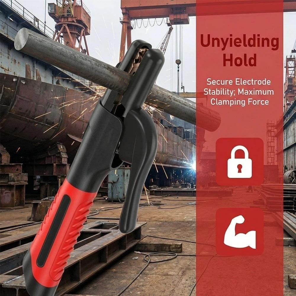 Copper Cable Welding Electrode Holder High Temperature Welding Accessories  Professional Welding