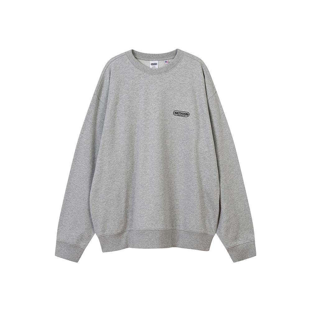 OUTDOOR PRODUCTS Essential Capsule Logo Sweat Shirt (Melange)
