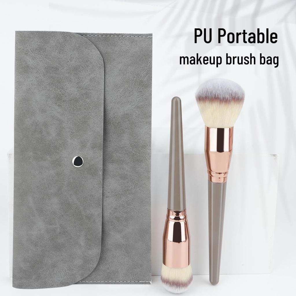 Tragbare PU-Make-up-Pinsel-Umschlags-Tasche