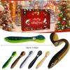 Fishing Countdown Calendars Adventure Calendar Fish 24 Days Christmas Fishing Tackle Lure Gear Set For Adult Men Teen Boys Gift