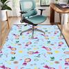 Masha and The Bear Pattern Rug, Indoor/Outdoor Mat, for Picnic, Gameroom, Bedroom, Office, Living Room, Home Decor Carpet, Birthday Gift