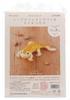 Hamanaka Wool Felting Needle Felted Needle Felted Leopard H Kit, Animals, Gecko, 441-603