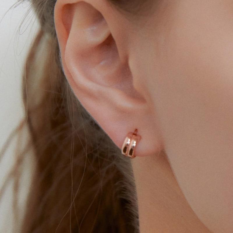 Primaute [Silver925]Volume Earring