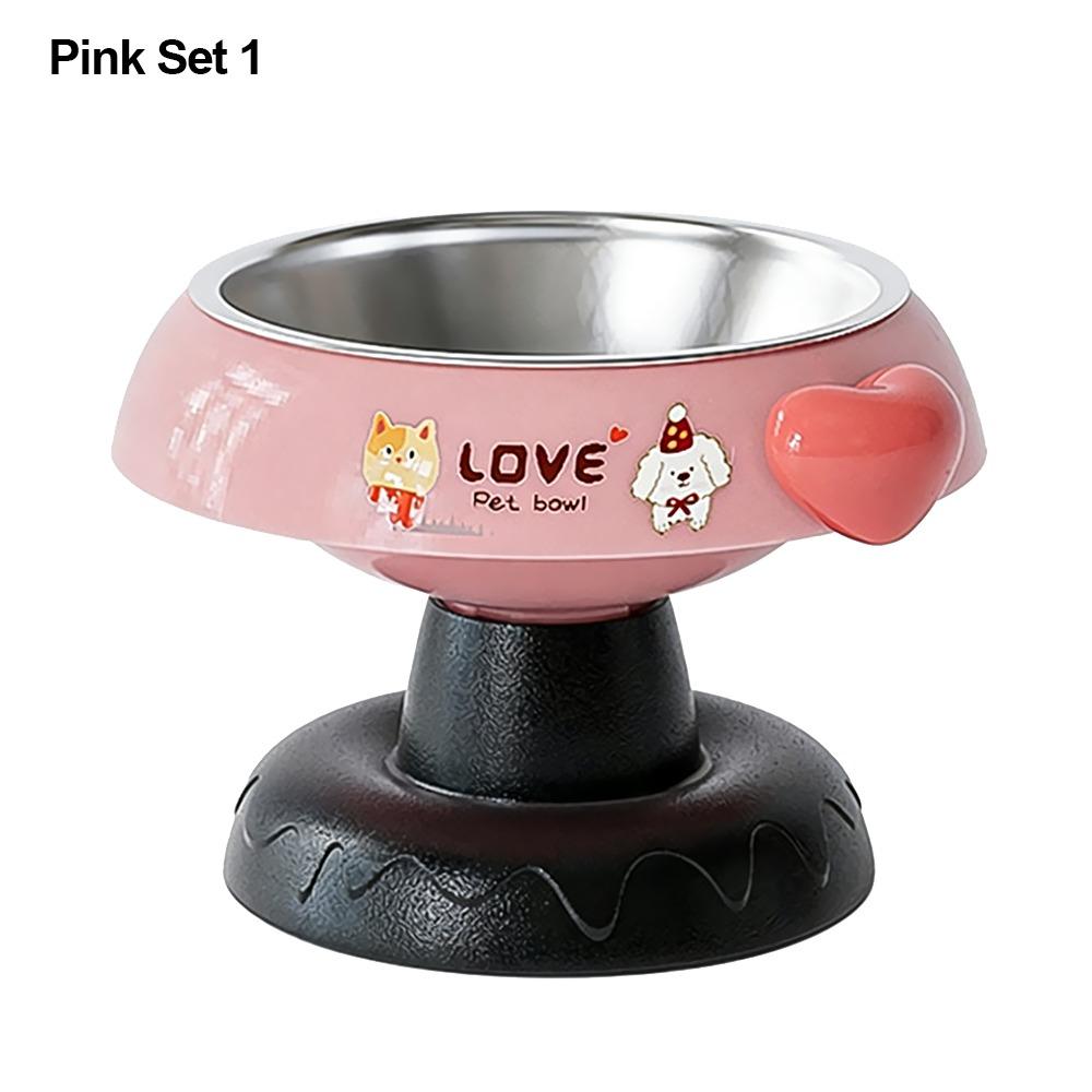 Non-slip Cat Food Bowl Elevated Cat Water Bowl Durable Cat Bowls  for Puppy Cat