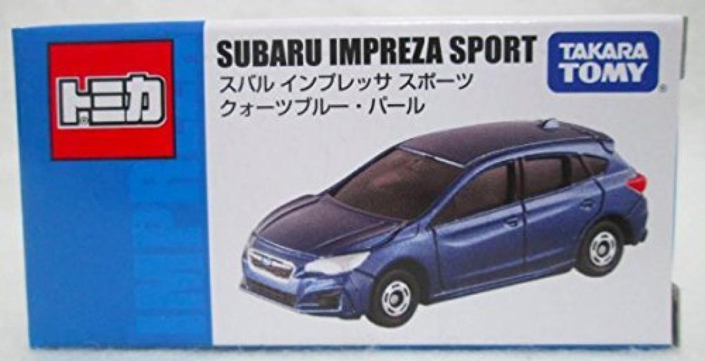 Tomica Subaru Impreza Sport Quartz Blue Pearl