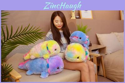 Soft And Comfortable Axolotl Plush Toy For Kids And Adults