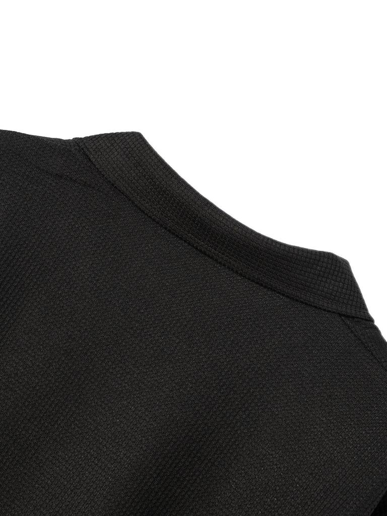 Herren Herbst Waffelstrick Reißverschlusstasche Revers Cardigan