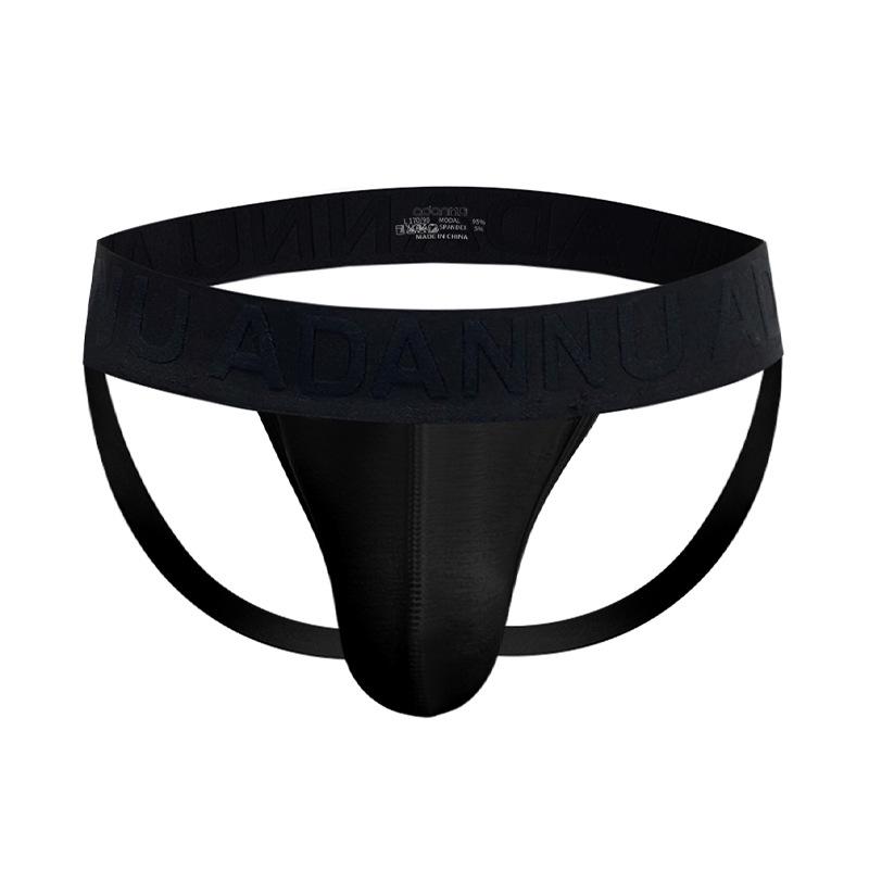 Men's Backless Butt-Lifting Stretchy Modal Low-Rise Thong Lingerie