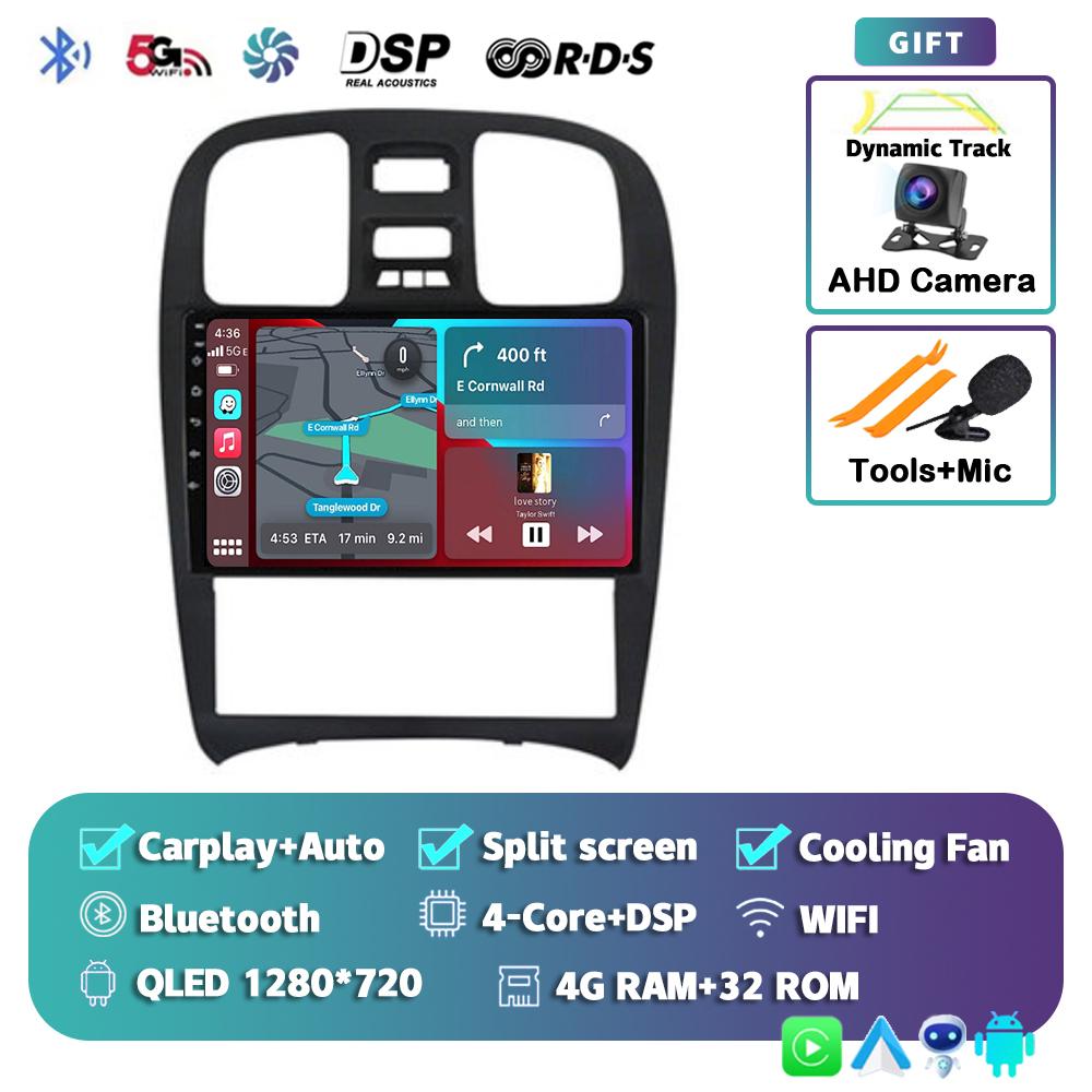 Android 14 DSP Car Radio Multimidia Video Player Navigation GPS For Hyundai Sonata EF 2001 - 2006 2007 2008 2009 2010 2011 2012