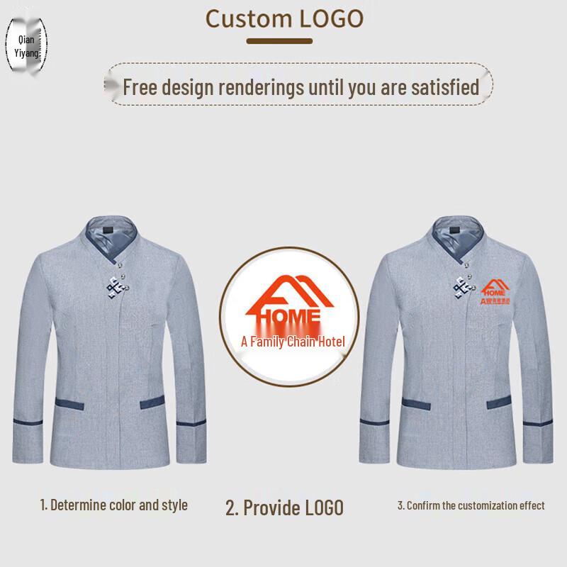 QIANYIYANG Cleaning Service Work Uniform