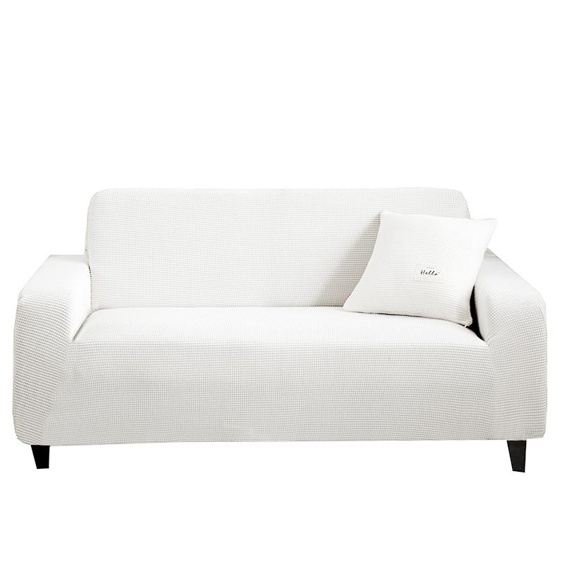 Thick Elastic Sofa Cover Slipcover For Living Room Cheap Stretch Polar Fleece Armchair Cover Seater Corner Couch Covers