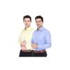 Xjarvis Clifton Men' Cotton Blend Shirt | Formal Shirt With Pocket | Plain | Spread Collar & Full Sleeves | Summer Re