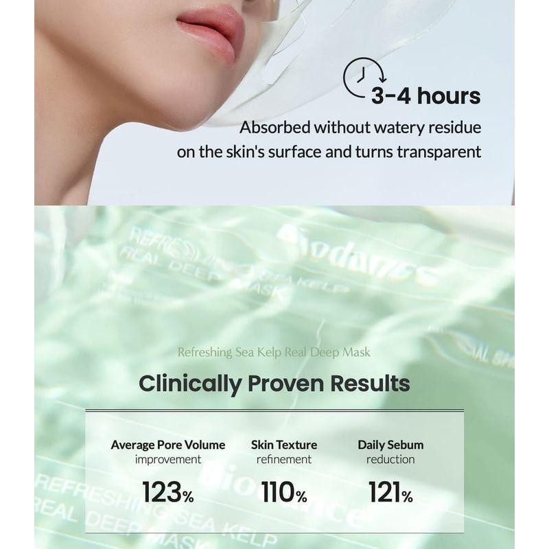 Biodance - Refreshing Sea Kelp Real Deep Mask Set