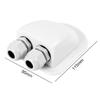 3X Roof Wire Entry Gland Box Solar Panel Cable Motorhome Caravan Boat-A-A58X